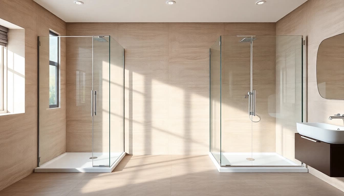 Enhance your bathroom with stunning shower screens for wet rooms showcasing modern elegance.