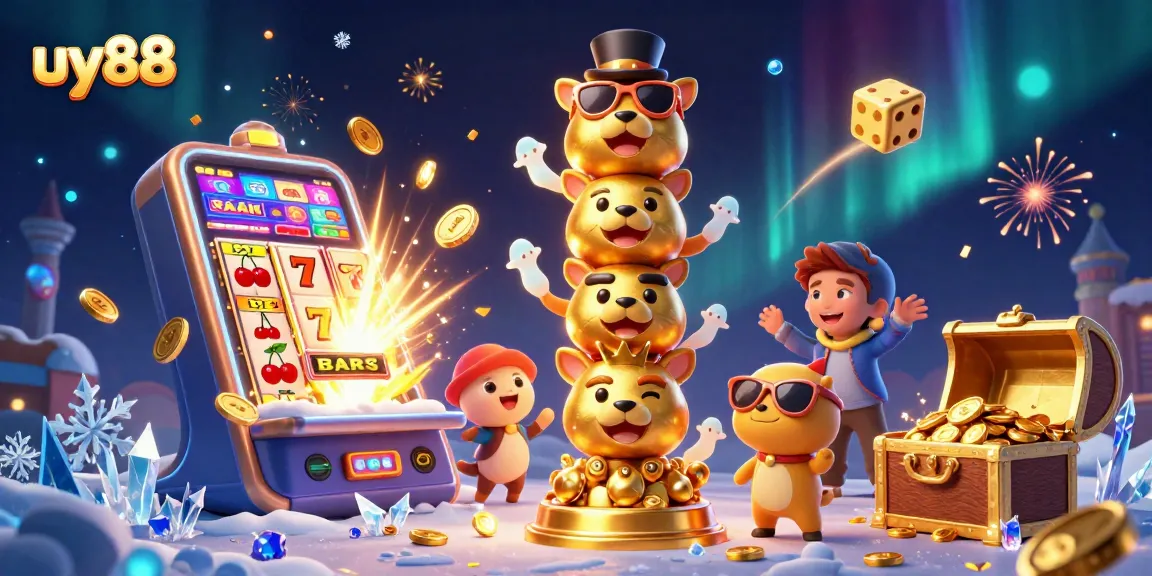 Experience the excitement of uy88 with vibrant casino elements and a dynamic gaming atmosphere.
