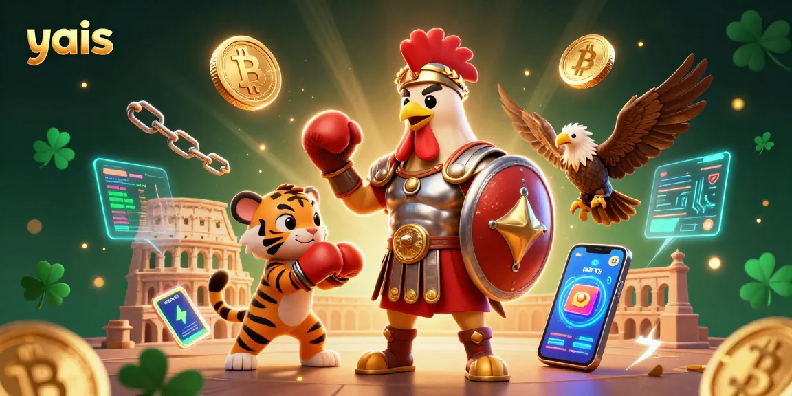 yais engages players with a vibrant casino scene showcasing cryptocurrency and excitement.