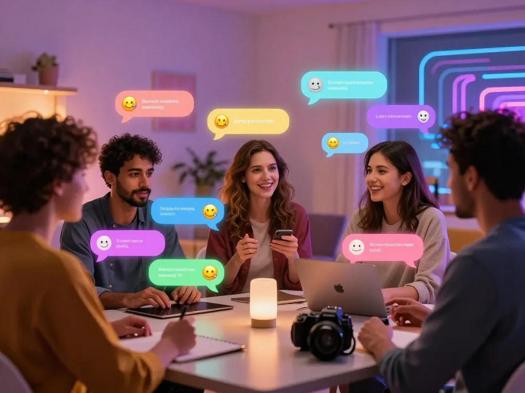 Adults exploring engaging sexchat conversations on a vibrant digital platform.