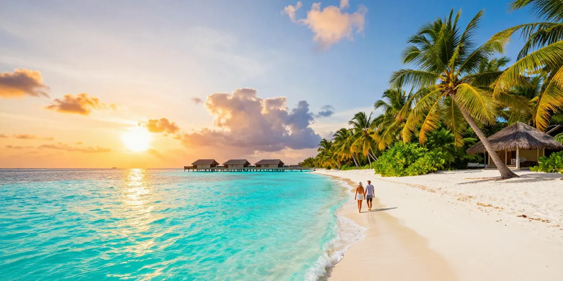 Experience the lucky win of travel adventure with a stunning tropical vacation at a paradise destination.