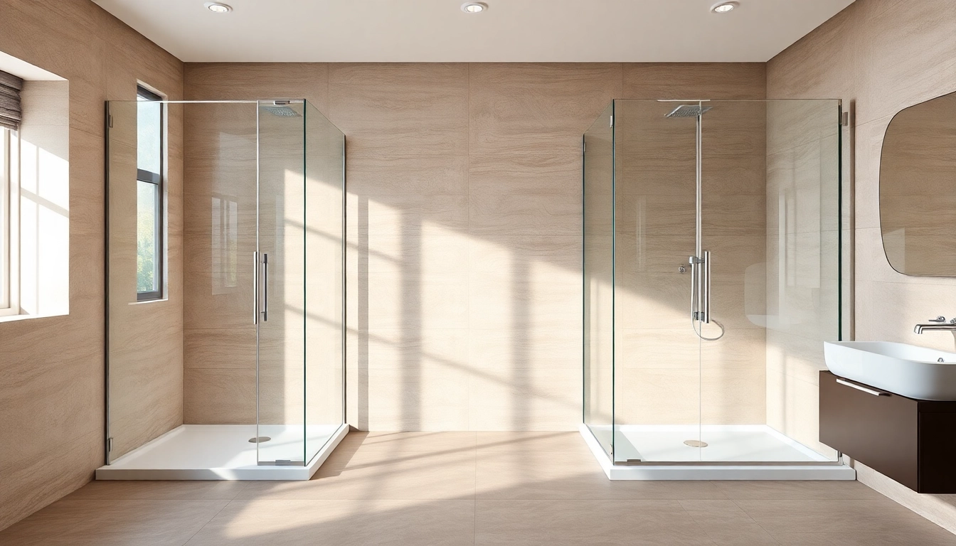 Enhance your bathroom with stunning shower screens for wet rooms showcasing modern elegance.