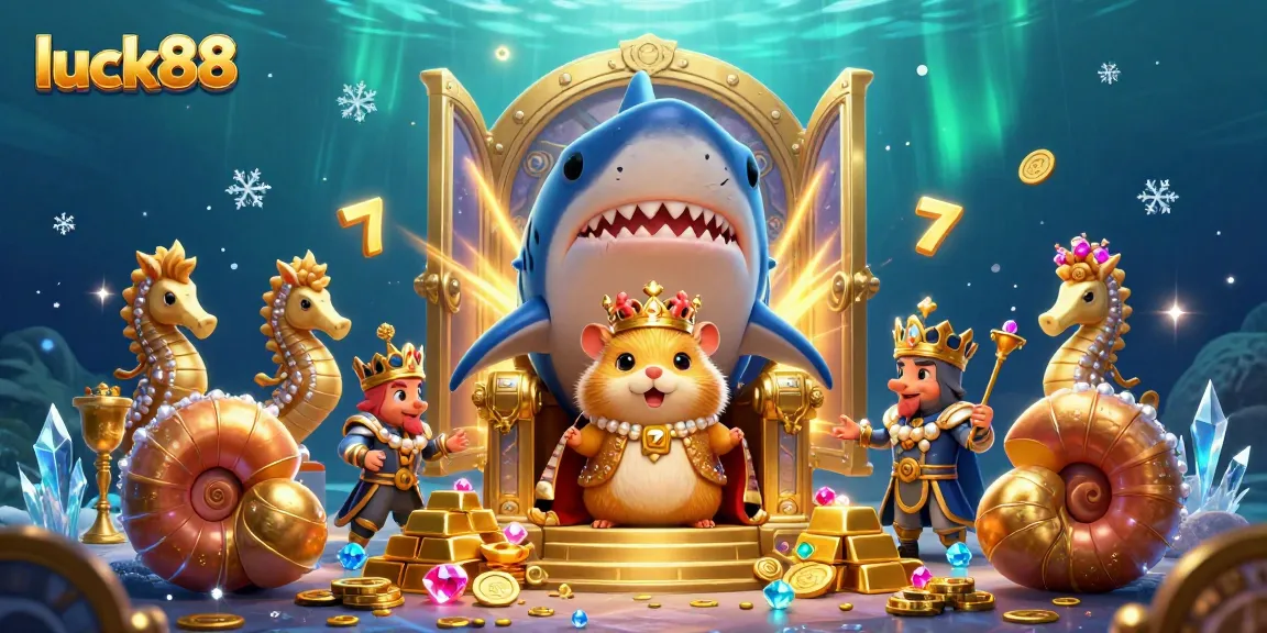 Spin to win with luck88’s vibrant slot adventure featuring treasure and royal characters.