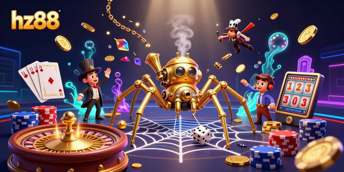 Experience thrilling gameplay with the hz88 online casino featuring vibrant characters and rich gambling elements.