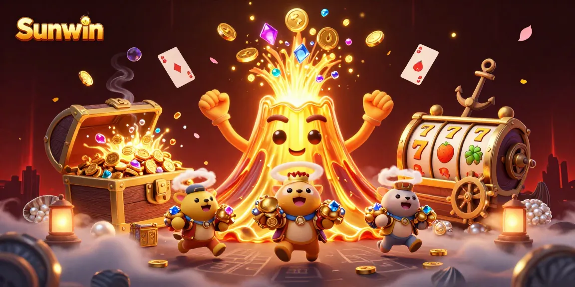 Experience thrilling gameplay at Sunwin with a captivating eruption of wealth.