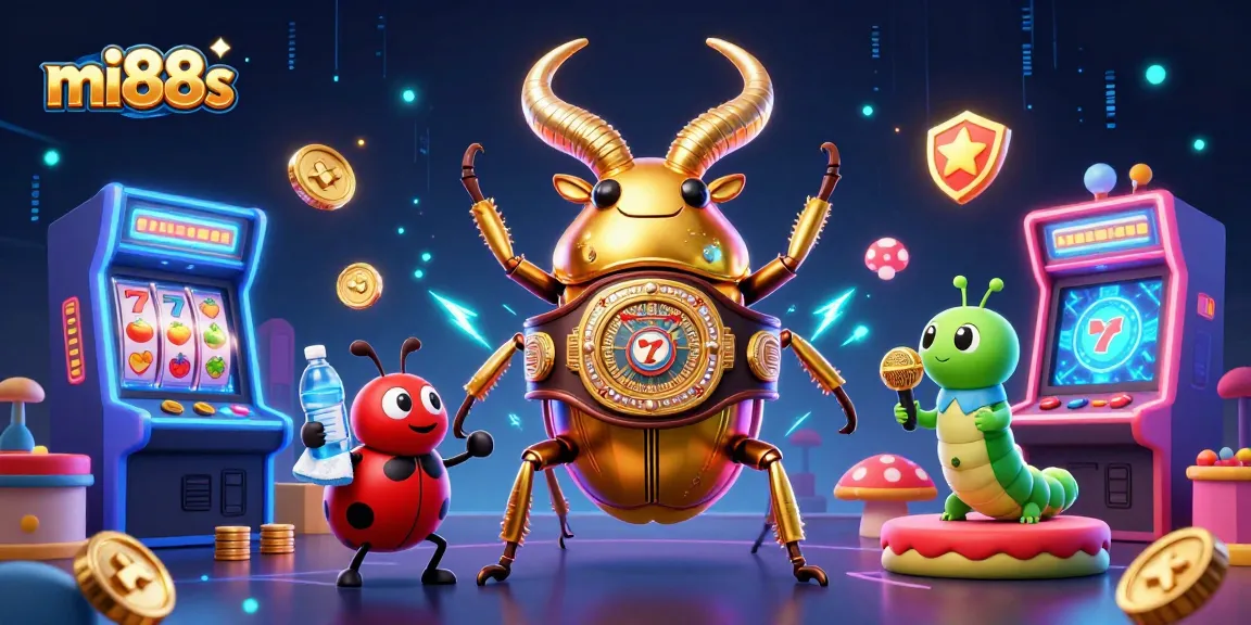 Join the exciting action in mi88s casino with the giant stag beetle as the champion!