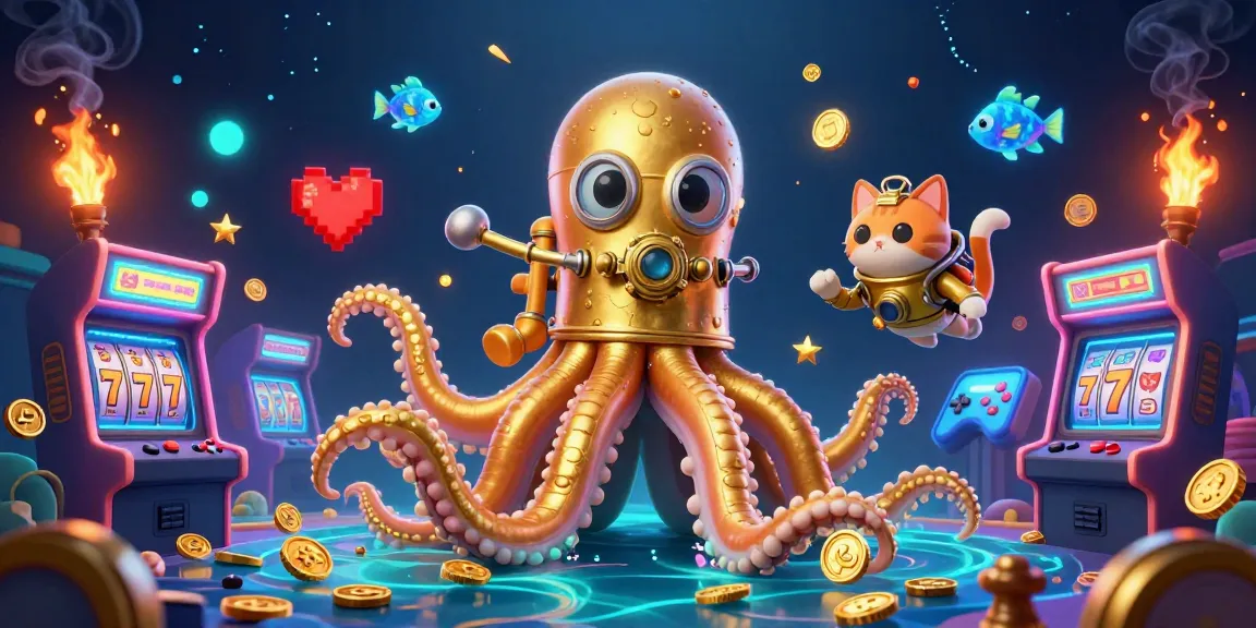 Experience thrilling LUCK8 games with colorful animations and golden treasures in an exciting casino scene.