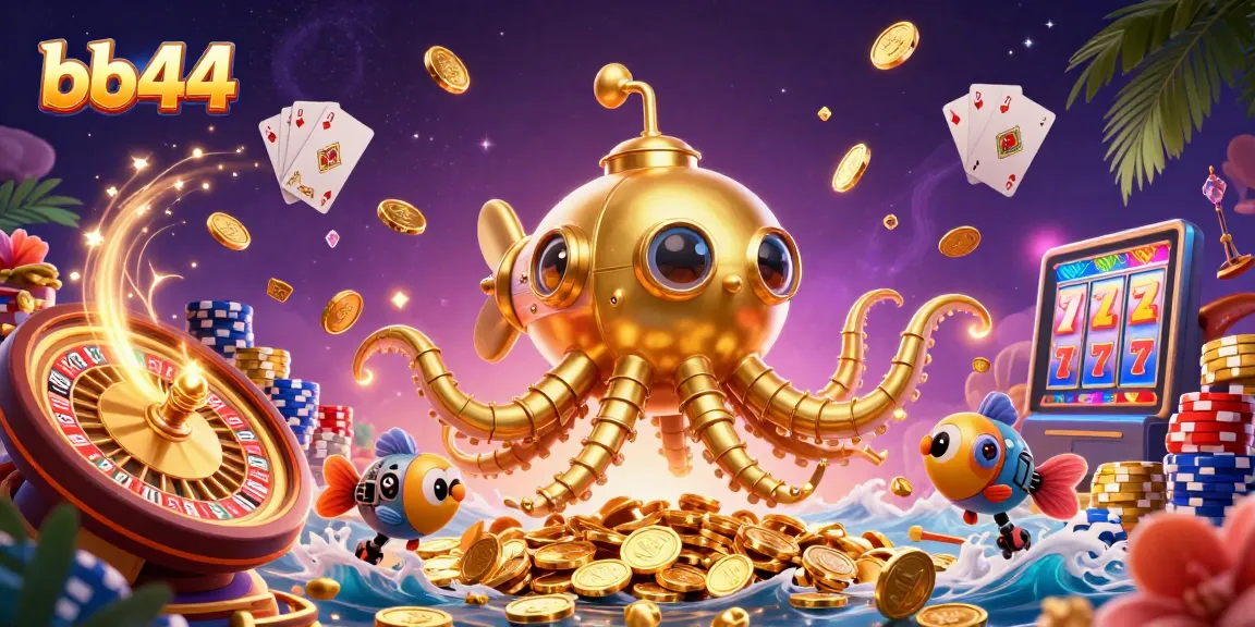 Experience thrilling gameplay at bb44 with dynamic casino elements and a vibrant underwater scene.